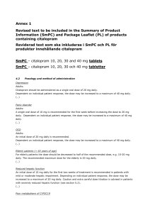 Citalopram 14187 PhVWP Report to CMDh Oct 2011 Final