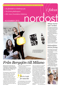 Från Bergsjön till Milano