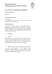 EU:s byrå för mänskliga rättigheter