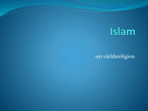 Islam - sopresterud