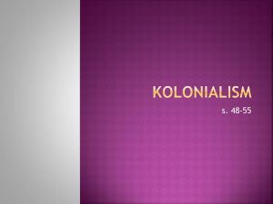 Kolonialism
