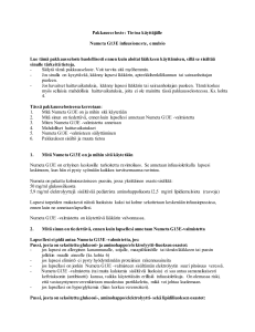 Numeta G13E infuusioneste, emulsio PL 2016-04-25