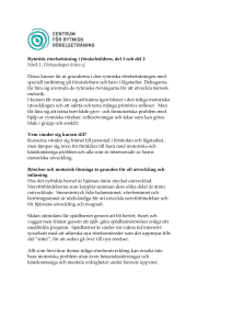 2 - Rytmisk rörelseträning