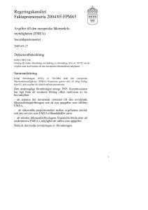 Avgifter till den europeiska läkemedelsmyndigheten (EMEA)