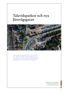 Talavidsparken och nya Järnvägsgatan