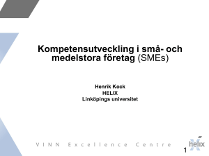 En integrerad strategi