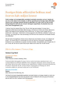 Venture Cup Väst