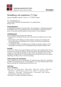 Strindberg och makterna (7,5 hp)
