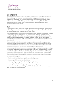 3.2 Engelska