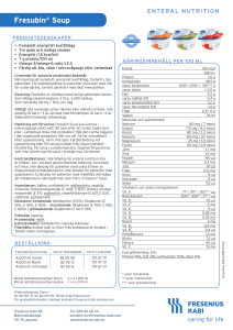 Fresubin® Soup - Fresenius Kabi