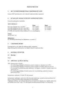 Eurican DAP lyophilisate and solvent for solution for injection SmPC