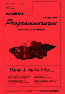 Programmeraren nov-dec 1994