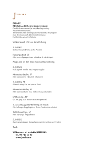 Exempel på PROGRAM