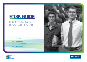 etisk guide