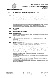 Livsmedel för speciella medicinska ändamål Kommersiella villkor_b