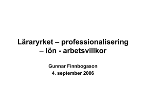 Professionalism