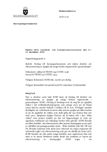 Rådspromemoria