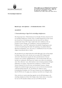 Elfenbenskusten, MR-rapport 2010