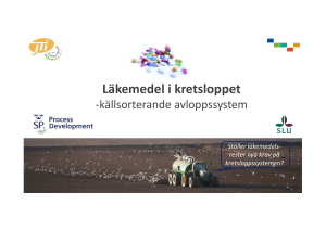 Läkemedel i kretsloppet