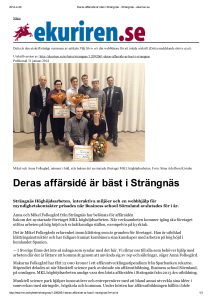 Deras affärsidé är bäst i Strängnäs