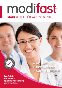 Snabbguide för vårdpersonal