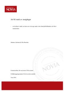 Att bli stark av motgångar