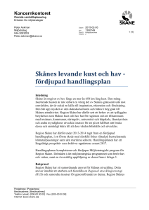 Skånes levande kust och hav - fördjupad
