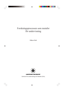 CUL-rapport Nr 2 ORIGINAL 1/10 - LiU