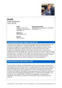 Konsultprofil