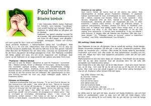 Psaltaren - Micael Nilsson