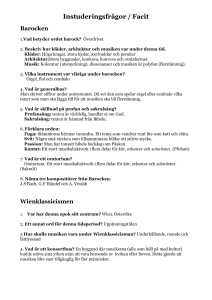 Instuderingsfrågor / Facit