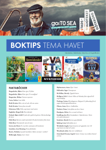 boktips tema havet