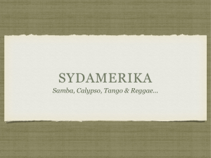 Världsmusik - Sydamerika