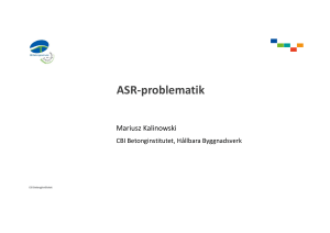 ASR-problematik