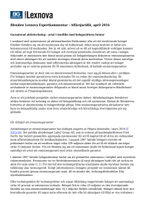 Blendow Lexnova Expertkommentar