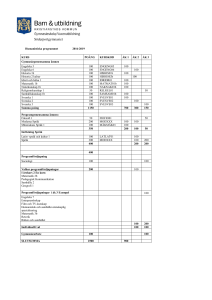 Programplan HU 16-19