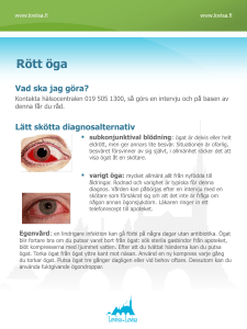 Rött öga