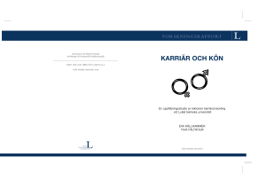 karriär och kön