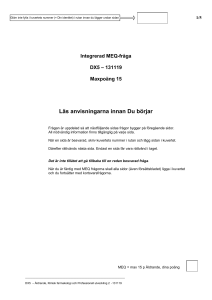 Klin farm MEQ-svar