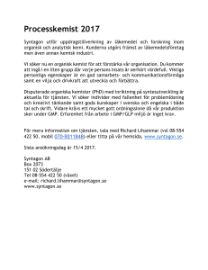 Processkemist 2017