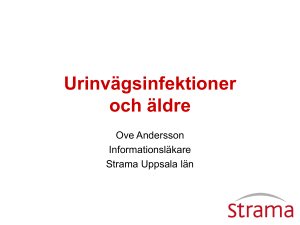Handläggning av urinvägsinfektioner på särskilda boenden 2011