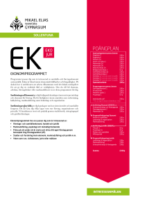 poängplan - Mikael Elias