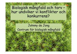 Biologisk mångfald och torv