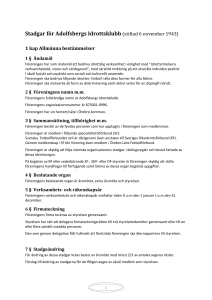 Stadgar - Laget.se