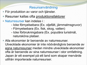 Råvaror - Logistikprogrammet.org