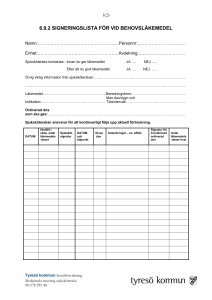 SIGNERINGSFÖRTYDLIGANDEN – LEGITIMERAD PERSONAL