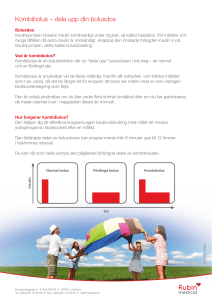 Kombibolus – dela upp din bolusdos