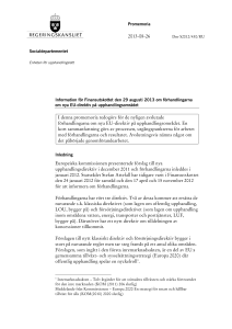 PM info Fiu - Upphandlingsmyndigheten