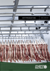 Köttprodukter  - Seibu Giken DST AB
