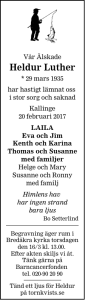 Heldur Luther - Familjesidan